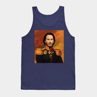 Keanu Reeves Old Portrait Painting Tank Top